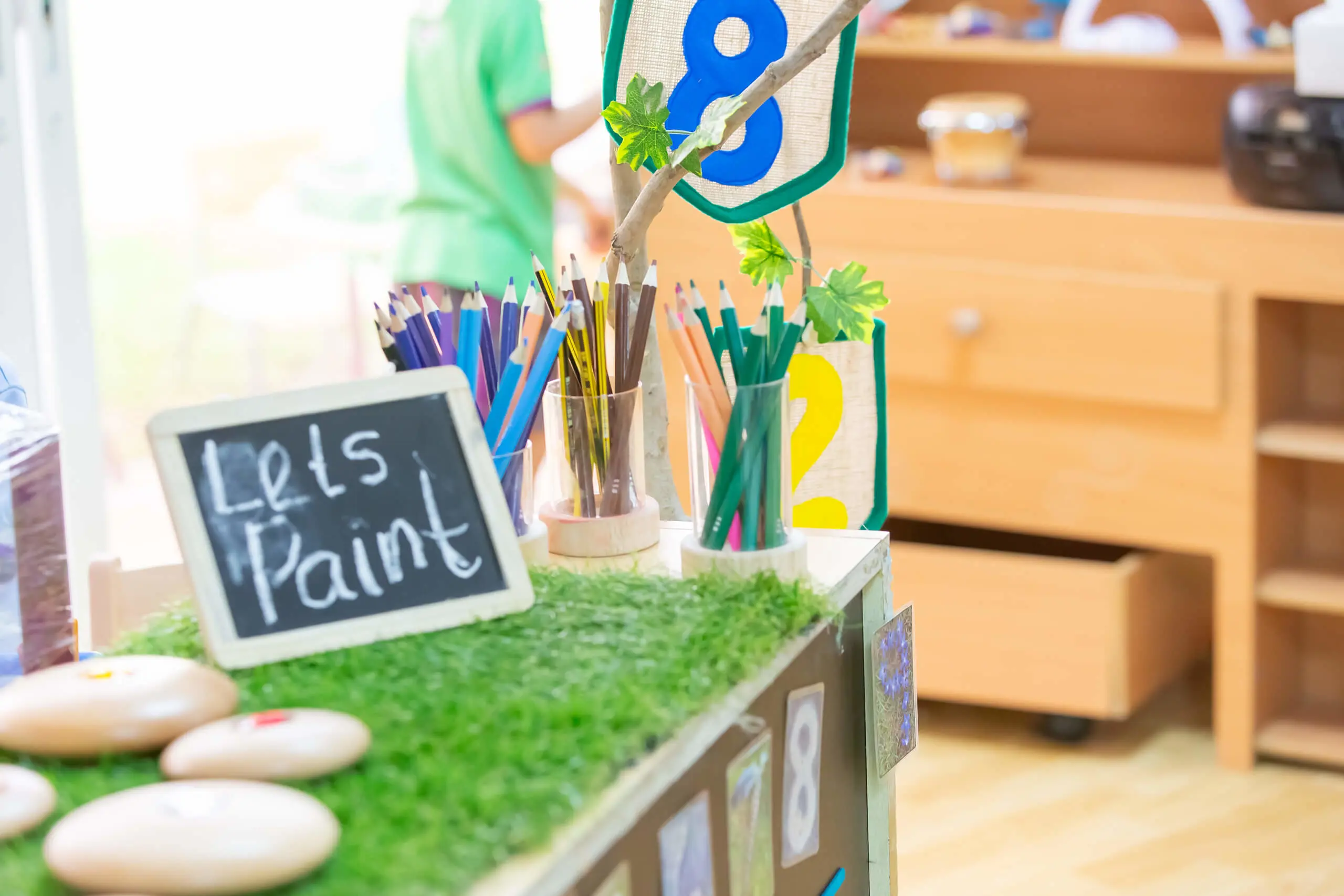 Art classroom at Innoventures